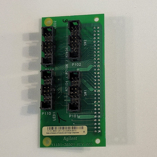 Agilent Y1151-26501 66501 Switch Attenuator Driver Breakout Board for 34945EXT