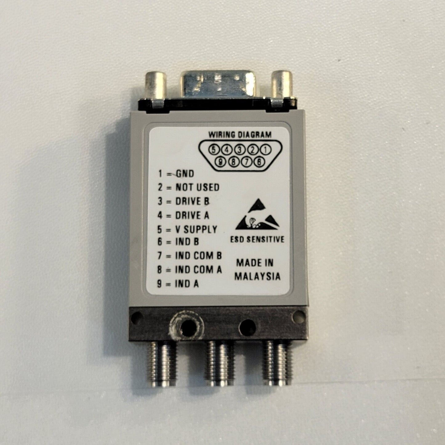 Agilent N1810UL DC-26.5GHz Coaxial Switch SMA RF 24VDC 2W Max Power