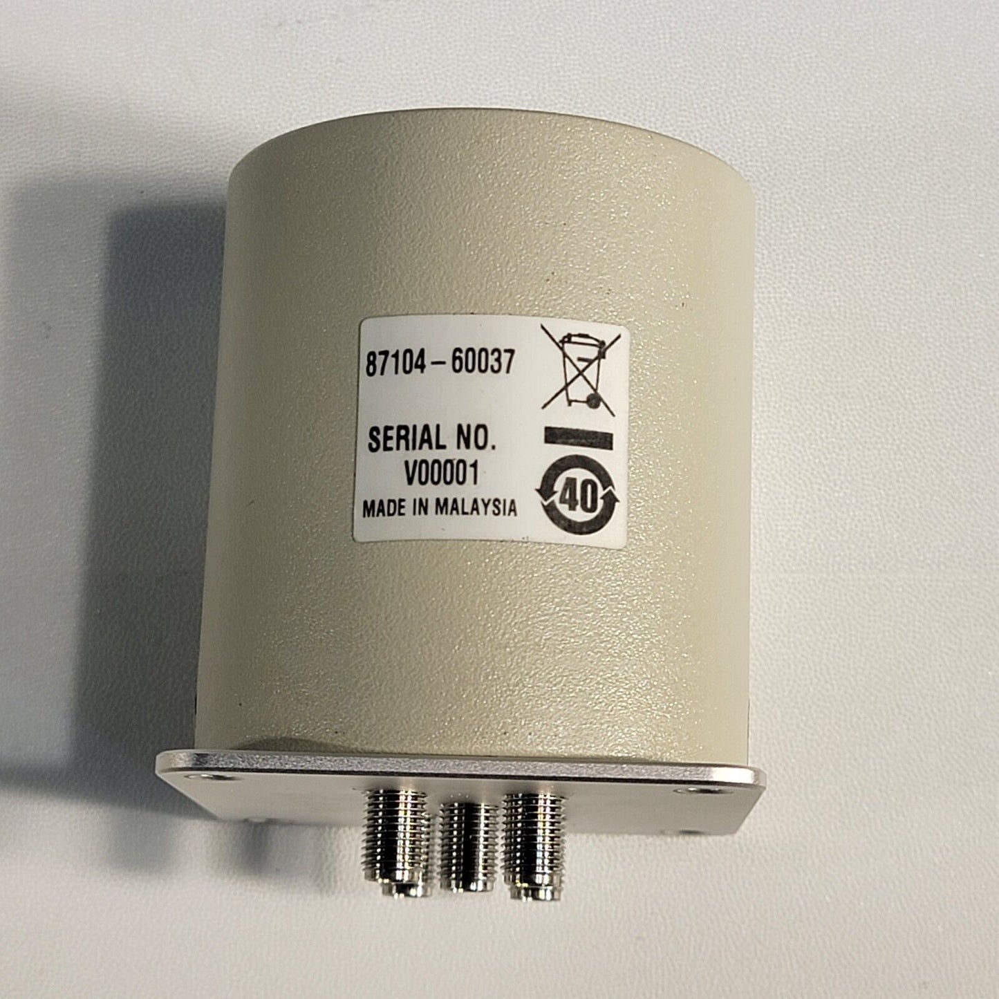 Agilent 87104C 87104-60037 SP4T Coaxial Switch DC to 26.5 GHz RF SMA