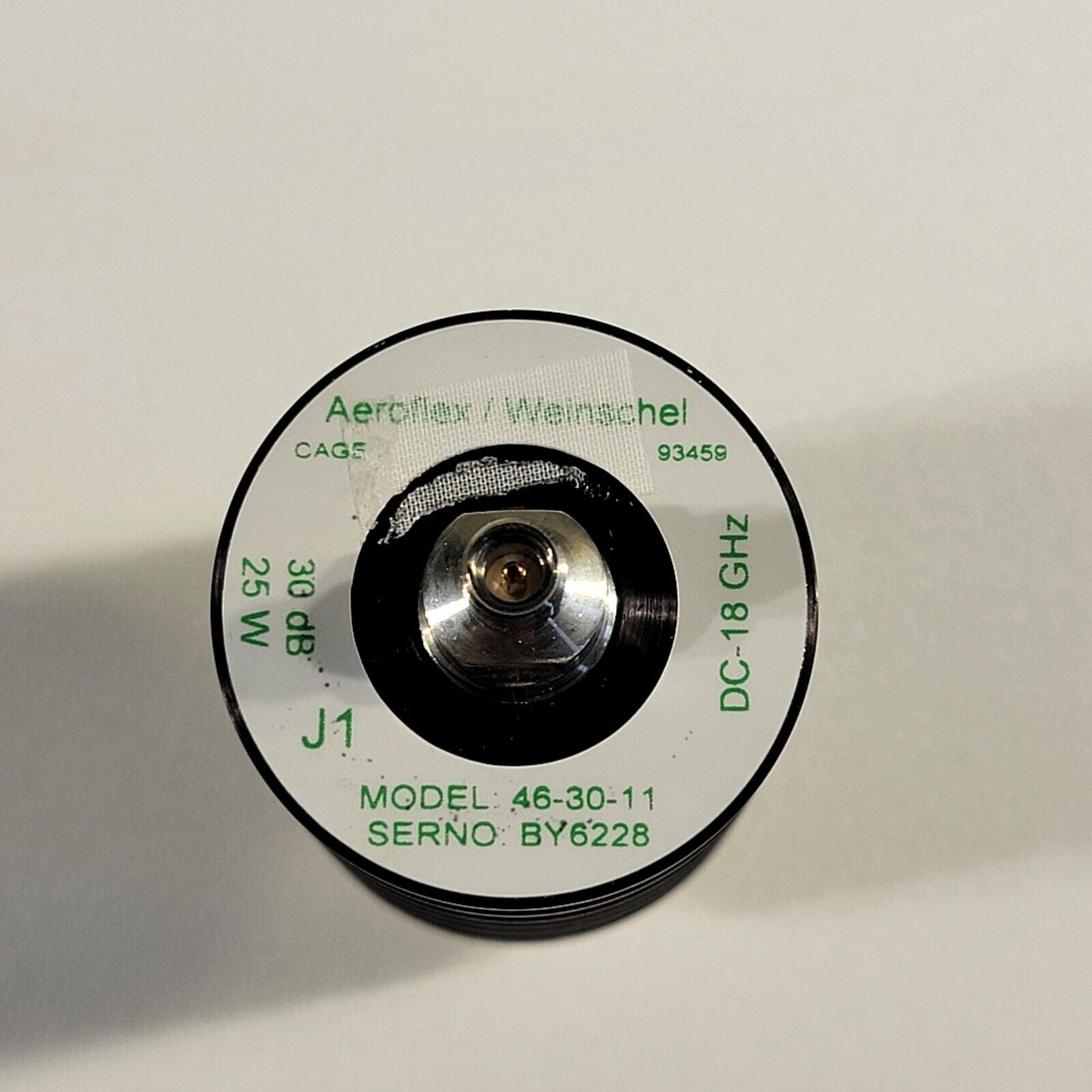 Aeroflex Weinschel 46-30-11 DC-18GHz Bidirectional Attenuator 25W 30dB SMA