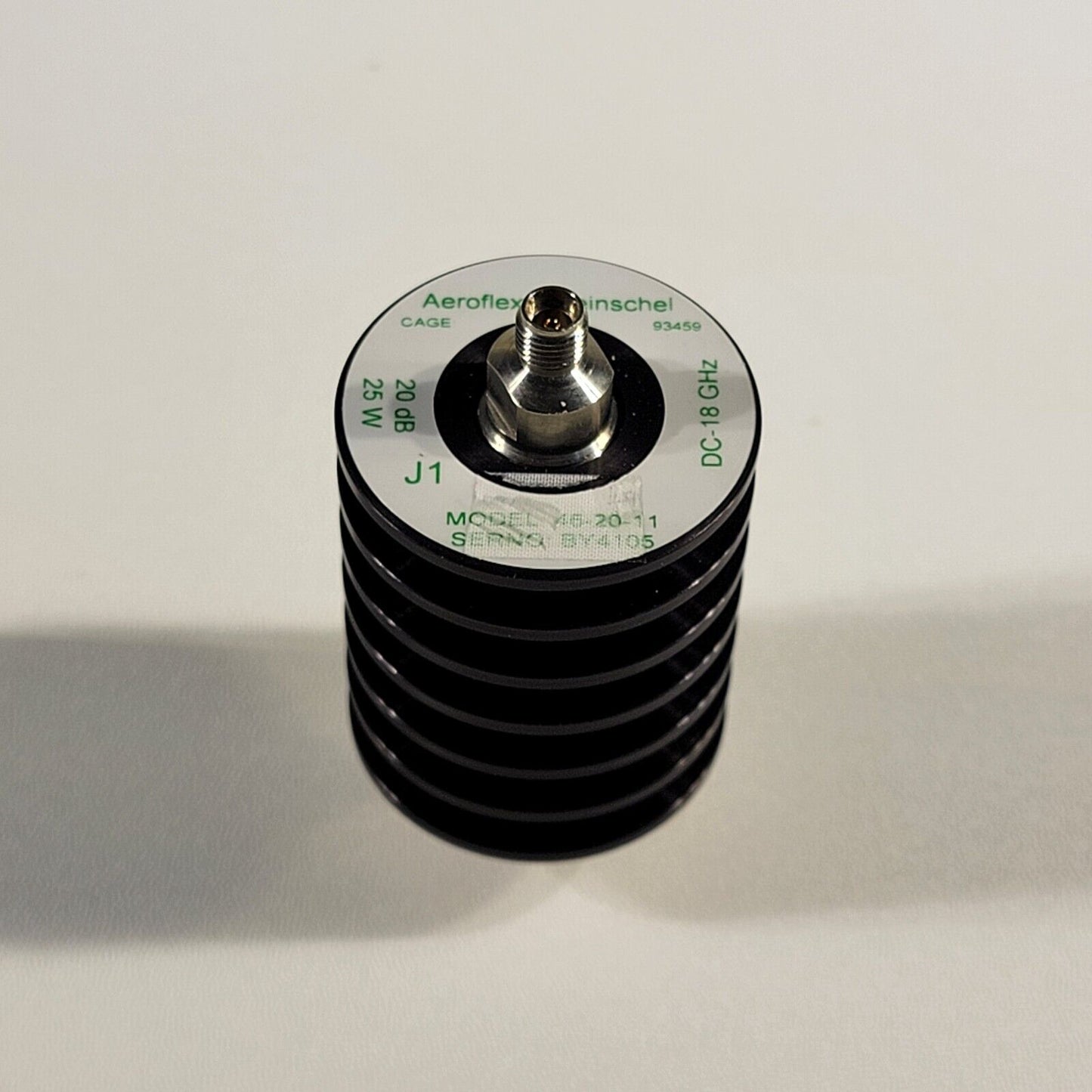 Aeroflex Weinschel 46-20-11 DC-18GHz Bidirectional Attenuator 25W 20dB SMA