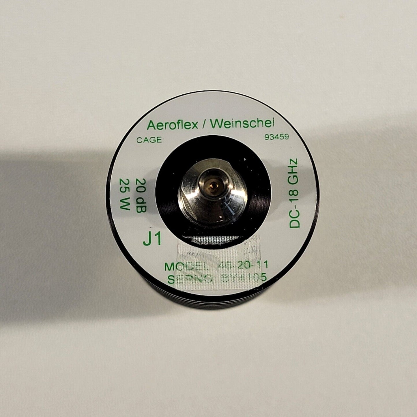 Aeroflex Weinschel 46-20-11 DC-18GHz Bidirectional Attenuator 25W 20dB SMA