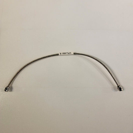 HUBER+SUHNER mini141-12 SMA Plug RF Cable 26.5GHz 12 Inches Long 50Ω Semi-Ridgid