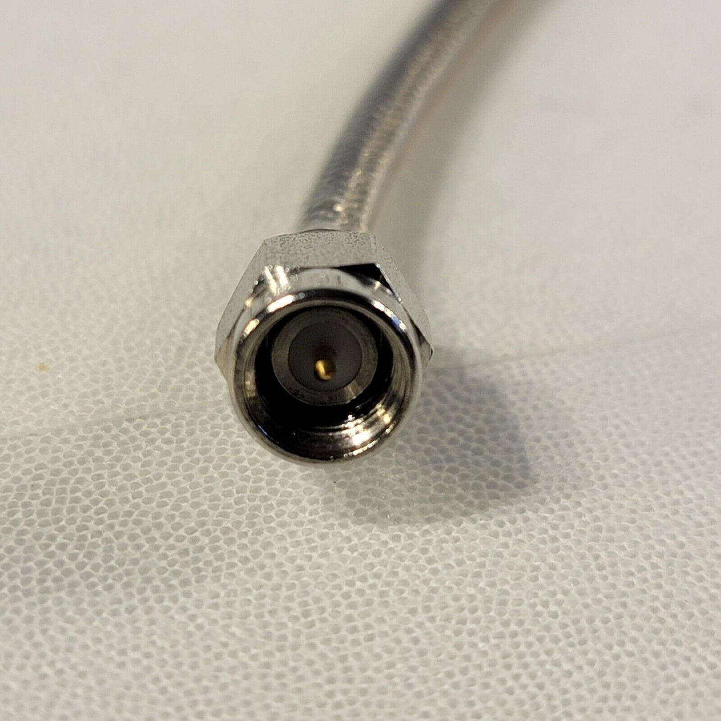 HUBER+SUHNER mini141-7 SMA Plug RF Cable 26.5GHz 7 Inches Long 50Ω Semi-Ridgid
