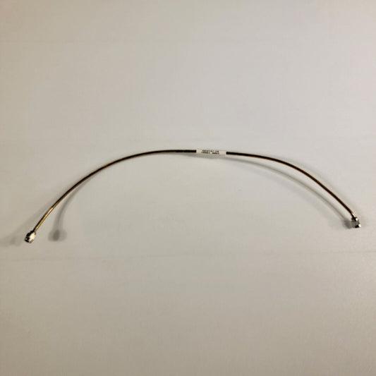 HUBER+SUHNER mini141-16 SMA Plug RF Cable 26.5GHz 16 Inches Long 50Ω Semi-Ridgid