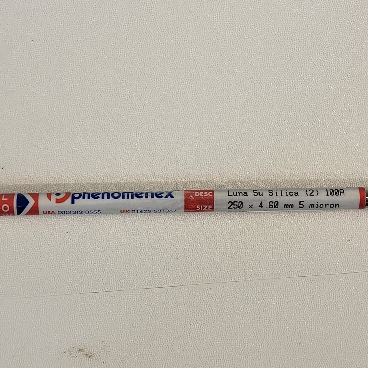 Phenomenex 00G-4274-E0 HPLC Column Luna Silica (2) 5u 100A 250x4.6mm 5 Micron