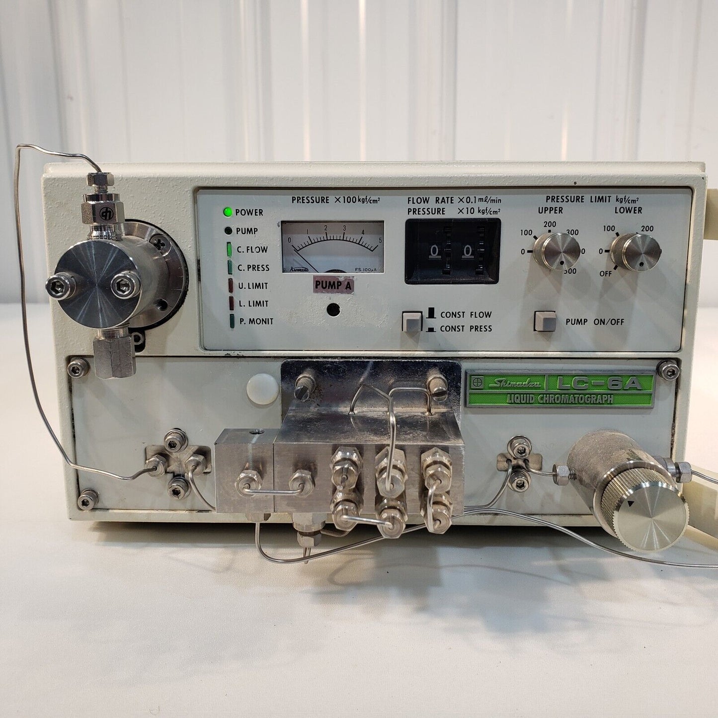 Shimadzu LC-6A Liquid Chromatograph Pump HPLC