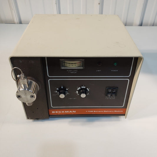 Beckman 110B Solvent Delivery Module - Power Switch Stuck