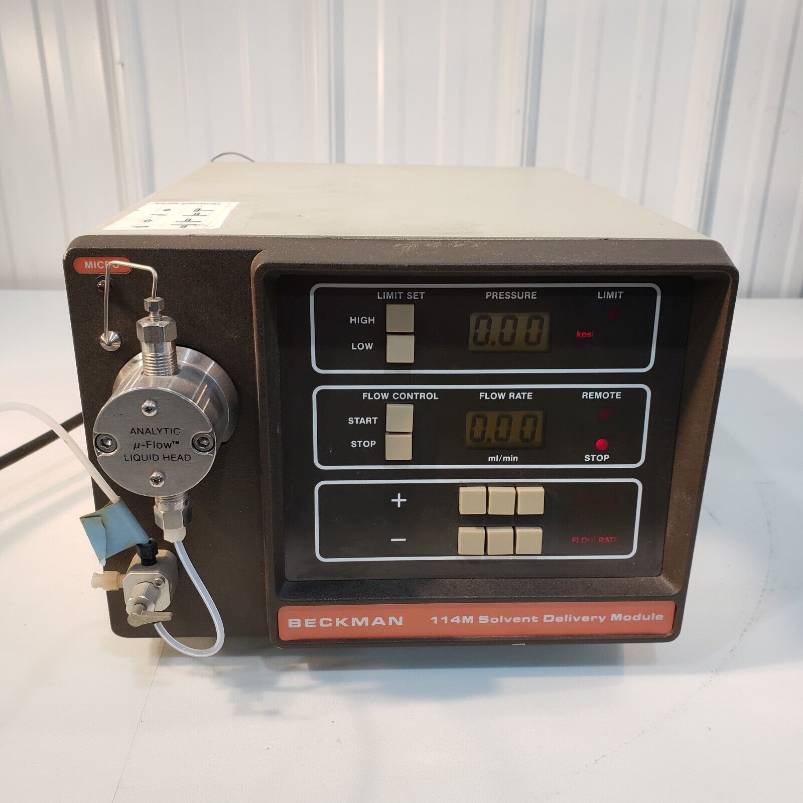 Beckman Lab Line Beckman 114M Solvent Delivery System – Lab Liquidators Store
